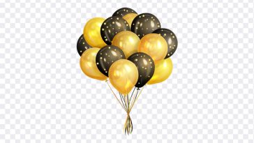 Gold and Black Balloons, Gold and Black, Gold and Black Balloons PNG, Balloons PNG, Party Balloons, Transparent Balloons PNG, PNG, PNG Images, Transparent Files, png free, png file, Free PNG, png download, PNG Image Hub,