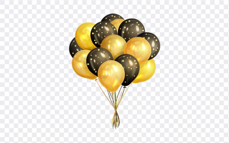 Gold and Black Balloons, Gold and Black, Gold and Black Balloons PNG, Balloons PNG, Party Balloons, Transparent Balloons PNG, PNG, PNG Images, Transparent Files, png free, png file, Free PNG, png download, PNG Image Hub,