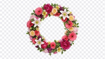 Floral Wreath, Flowers PNG, Floral, Floral Wreath PNG, Flower Frame, PNG, PNG Images, Transparent Files, png free, png file, Free PNG, png download, PNG Image Hub,