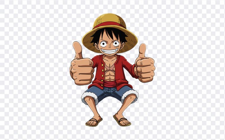 Luffy Showing Thumbs Up, Thumbs Up PNG, One Piece, Anime, Sticker, Funny, Japan Monkey D Luffy, Luffy Showing Thumbs Up PNG, Luffy Showing, PNG, PNG Images, Transparent Files, png free, png file, Free PNG, png download, PNG Image Hub,