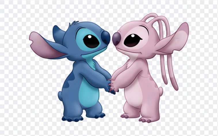 Stitch and Angel Holding Hands, Disney Live Action Movie, Stitch and Angel Holding Hands PNG, Holding Hands PNG, Lilo and Stitch, Disney, Stitch and Angel, PNG, PNG Images, Transparent Files, png free, png file, Free PNG, png download, PNG Image Hub,