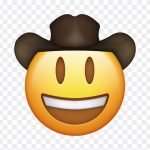 Cowboy Emoji, Cowboy, Cowboy Emoji PNG, iOS Emoji, iphone emoji, Emoji PNG, iOS Emoji PNG, Apple Emoji, Apple Emoji PNG, PNG, PNG Images, Transparent Files, png free, png file, Free PNG, png download, PNG Image Hub,