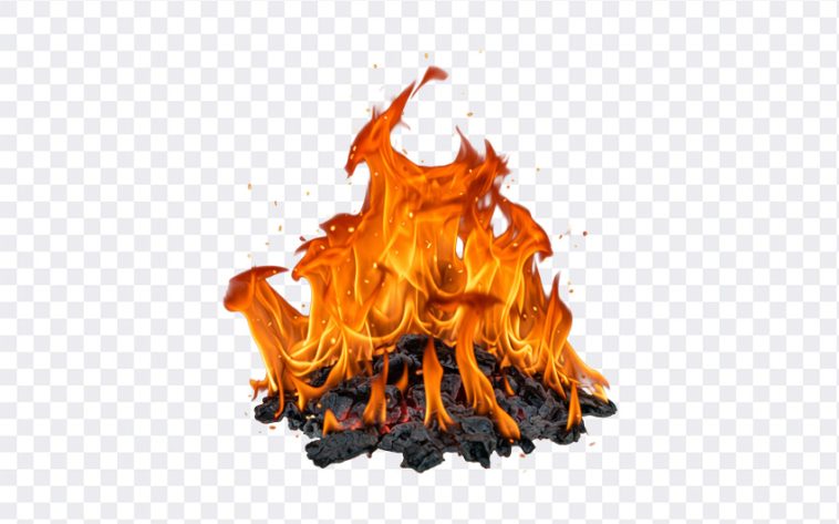 Fiery flames image from the "Fire Flames" blog post. Downloadable high resolution image of vibrant flames