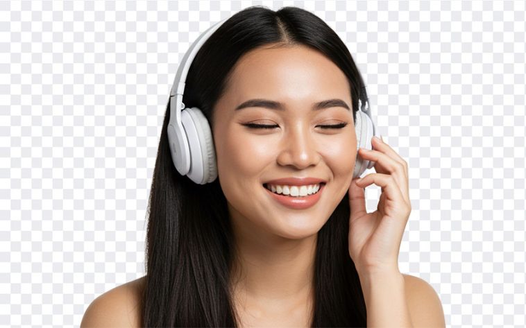 Girl Listening to Music, Listening to Music PNG, Girl Listening to Music PNG, Girl Listening with Headphones, Music PNG, Girl and Music, PNG, PNG Images, Transparent Files, png free, png file, Free PNG, png download, PNG Image Hub,