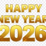 Happy New Year 2026 image from the Auto Draft blog post. Download this festive graphic for your New Year's projects