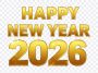 Happy New Year 2026 image from the Auto Draft blog post. Download this festive graphic for your New Year's projects