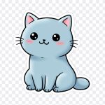 Kawai Cat Sticker, Sticker PNG, kitten, Cute Cat PNG, Cat Sticker PNG, Kawai Cat, Kawai Cat Sticker PNG, Kawai, PNG, PNG Images, Transparent Files, png free, png file, Free PNG, png download, PNG Image Hub,