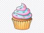 Cartoon Sticker Cupcake, Cartoon Sticker, Cartoon Sticker Cupcake PNG, Cartoon, Cupcake PNG, PNG, PNG Images, Transparent Files, png free, png file, Free PNG, png download, PNG Image Hub,