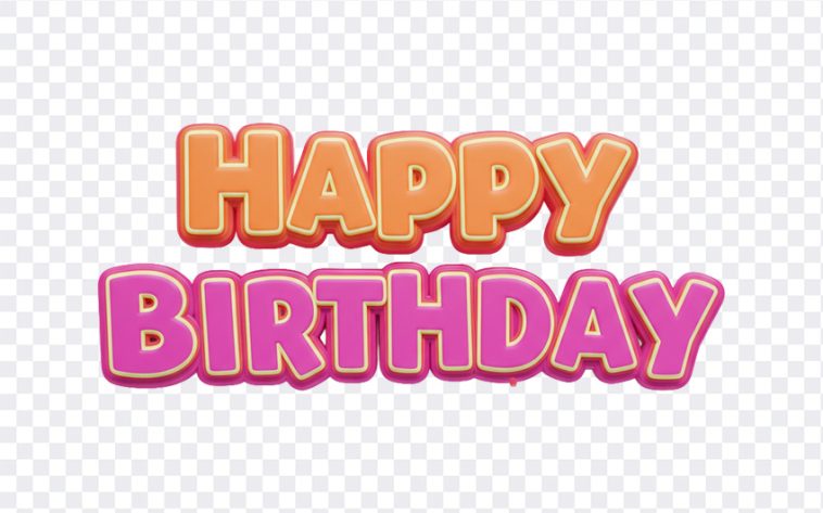 Happy Birthday Text, Happy Birthday, Happy Birthday Text PNG, Birthday Wishes, Happy, PNG, PNG Images, Transparent Files, png free, png file, Free PNG, png download, PNG Image Hub,