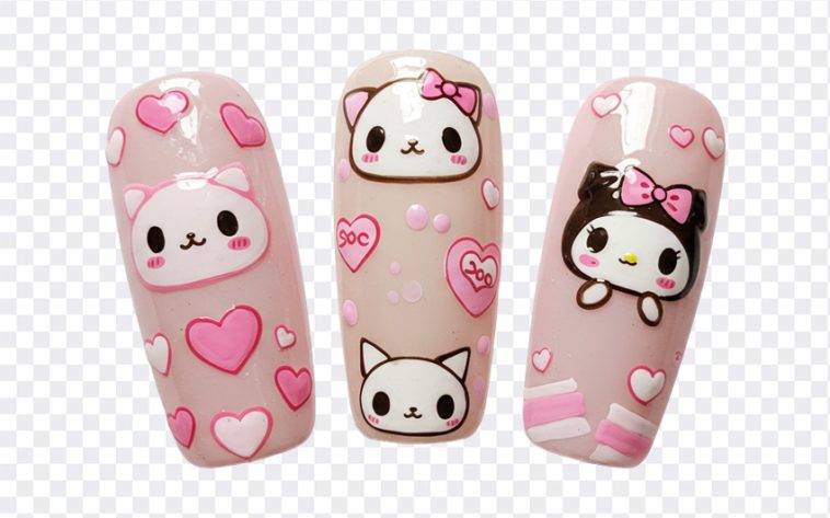 Cute Nail Art, Nail Art PNG, Summer Nail Art, Summer, Cute Nail, Cute Nail Art PNG, Cute, PNG, PNG Images, Transparent Files, png free, png file, Free PNG, png download, PNG Image Hub,