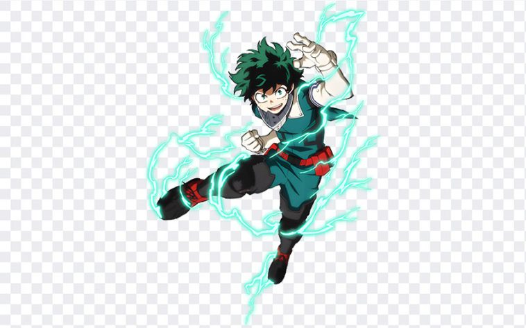 Izuku Midoriya My Hero Academia PNG, One for All PNG, Izuku Midoriya Full Power, PNG, PNG Images, Transparent Files, png free, png file, Free PNG, png download, PNG Image Hub,